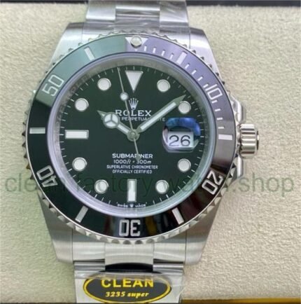 Clean Factory Rolex Submariner Date 126610LN 41mm Full 904L Black Dial